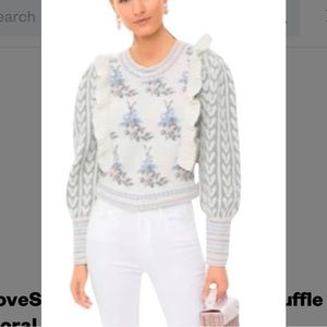 NWT Love Shack Fancy Sweater
